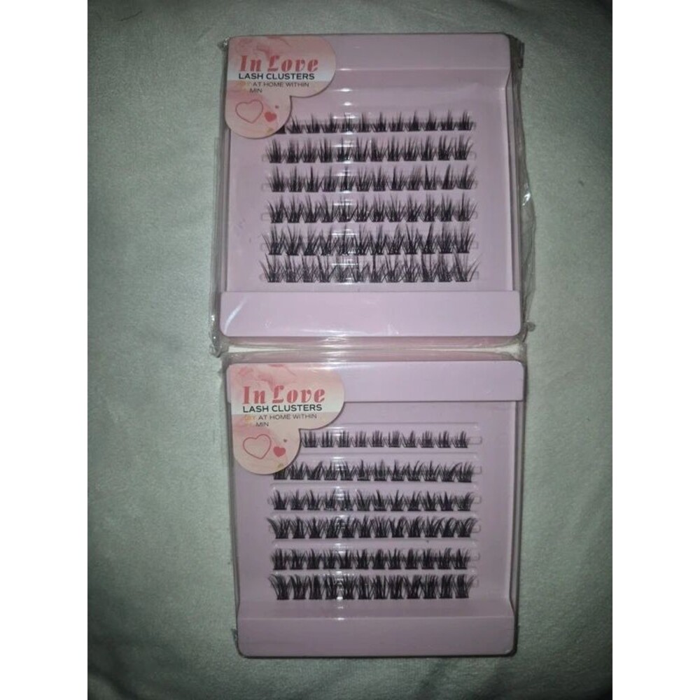 DIY Lash Clusters 2-Pack – Wispy Individual Eyelash Extensions Tray